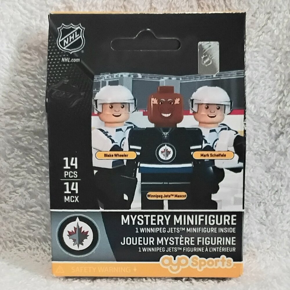 Sealed 2015 NHL Winnipeg Jets Mystery Mini-Figures by OYO Sports!!